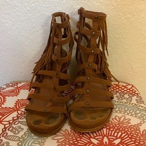 Gladiator Chunky Heels